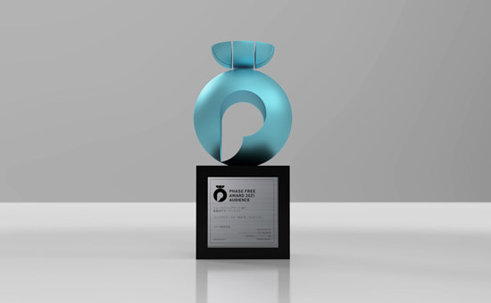 フェーズフリーアワード トロフィー（Audience用）